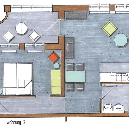 Apartment Hoeger Whg 02 *